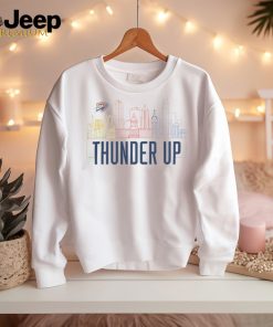 Oklahoma City Thunder Official Online Store Okc Thunder Skyline T Shirt