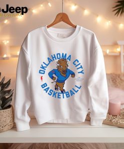 Oklahoma City Thunder basketball Bison mascot the uncontested podcast shirt