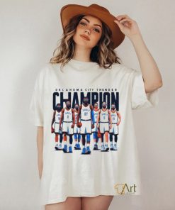 Oklahoma City Thunder champion basketball cartoon shirt