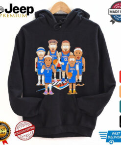 Oklahoma City Thunder team cartoon shirt