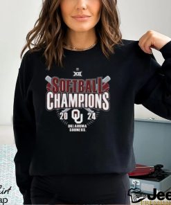 Oklahoma Sooners 2024 Big 12 Softball Conference Tournament Champions Vintage T Shirt