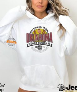 Oklahoma Sooners 2024 NCAA Division I Softball Super Regional shirt