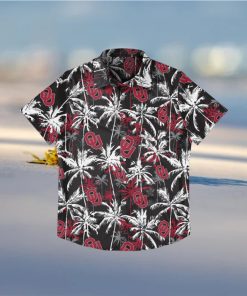 Oklahoma Sooners Black Floral Hawaiian Shirt