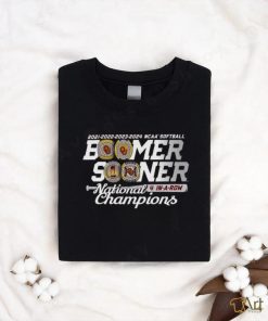 Oklahoma Sooners Blue 84 Unisex Four Peat NCAA Softball Women’s College World Series Champions shirt