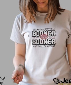 Oklahoma Sooners Champion Unisex 2024 NCAA Softball Women’s College World Series Champions Boomer Sooner shirt