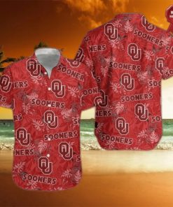 Oklahoma Sooners Crimson Hawaiian Shirt