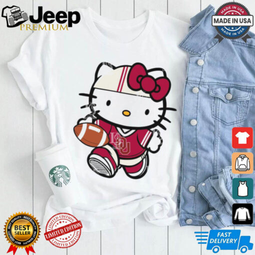 Oklahoma Sooners Cute Hello Kitty Football shirt