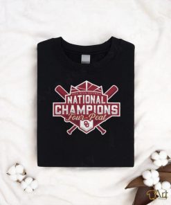 Oklahoma Sooners Four Peat NCAA Softball Women’s College World Series Champions Official Logo shirt