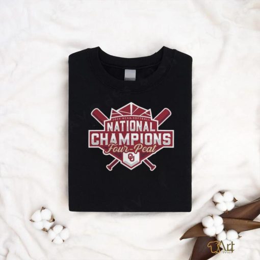 Oklahoma Sooners Four Peat NCAA Softball Women’s College World Series Champions Official Logo shirt