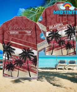 Oklahoma Sooners NCAA Pattern Personalized Hawaiian Set