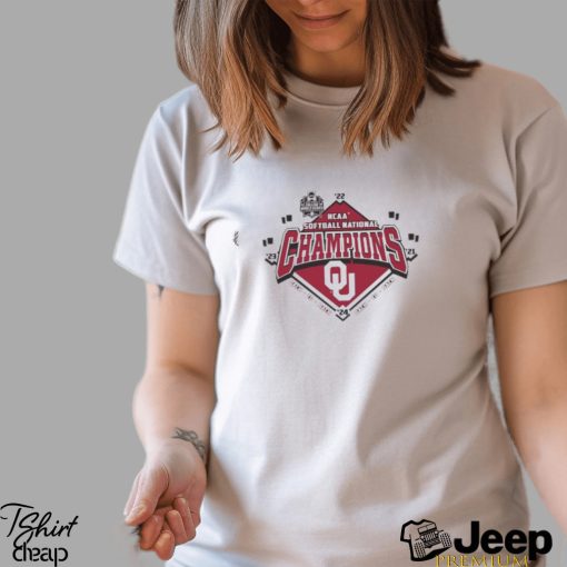 Oklahoma Sooners Original Retro Brand Unisex Four Peat NCAA Softball Women’s College World Series Champions shirt