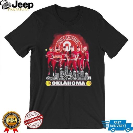 Oklahoma Sooners Women Sport Team Skyline shirt