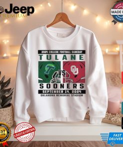 Oklahoma Sooners vs Tulane 2024 College Football Gameday September 14,2024 Mathup shirt