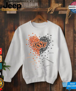 Oklahoma State Cowboys Heart Shirt0