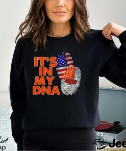 Oklahoma State Cowboys It’s In My DNA Fingerprint shirt