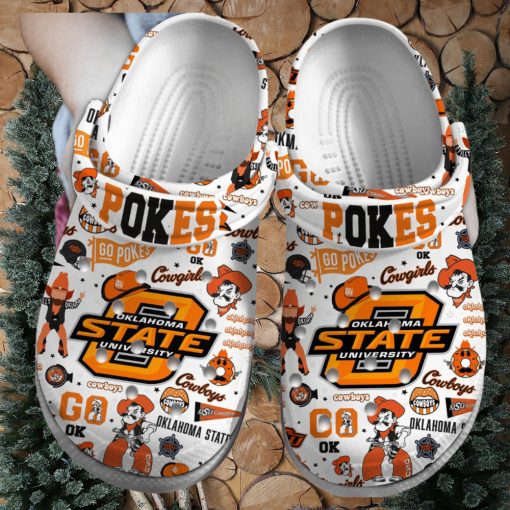 Oklahoma State Cowboys NCAA Sport Crocs Crocband Clogs Shoes Comfortable For Men Women and Kids – Footwearelite Exclusive