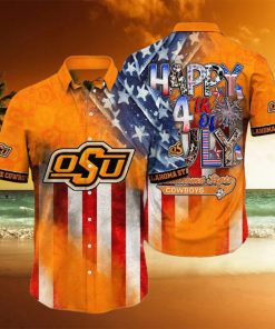 Oklahoma State Cowboys NCAA1 Independence Day Holidays Hawaiian Shirt For Men Women Gift