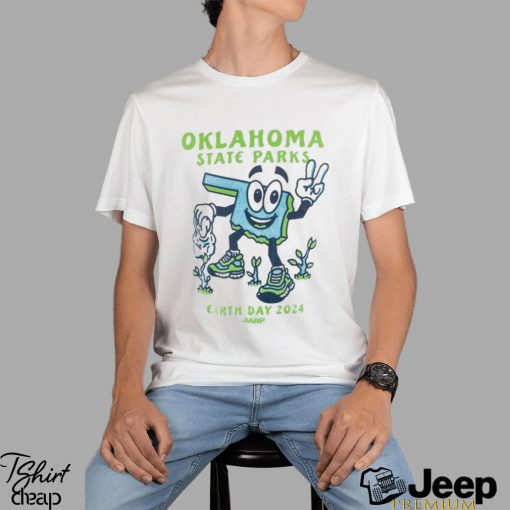 Oklahoma State Parks Earth Day 2024 Shirt
