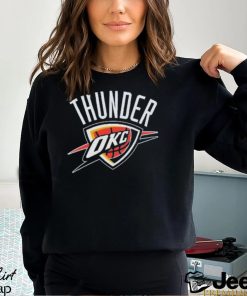 Oklahoma city thunder youth primary logo shirt