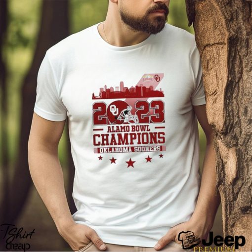 Oklahoma sooners 2023 alamo bowl champions T shirt