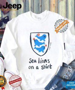 Olaf Falafel Sea Lions On A Shirt Shirt