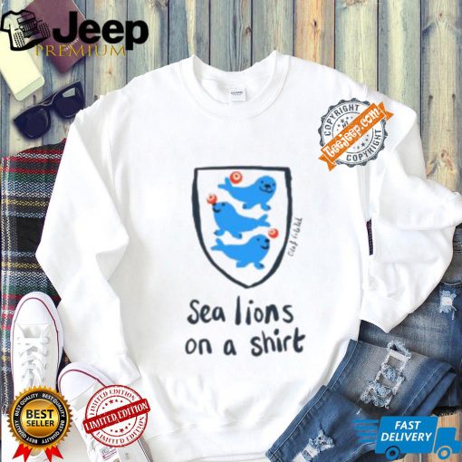 Olaf Falafel Sea Lions On A Shirt Shirt