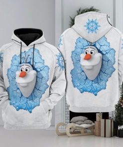 Olaf Frozen All Over Print Hoodie