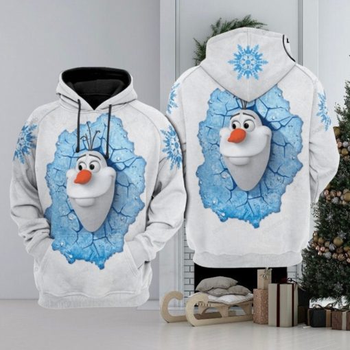 Olaf Frozen All Over Print Hoodie