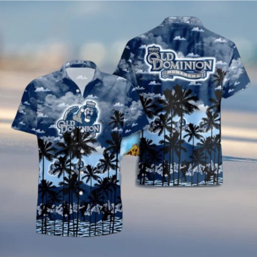 Old Dominion Monarchs Palms Tree Hawaiian Shirt