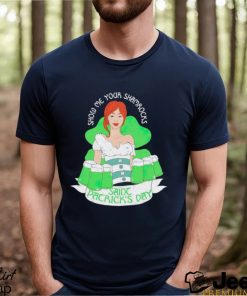 Old Row Beer girl Show me your shamrock Saine Patrick’s day shirt