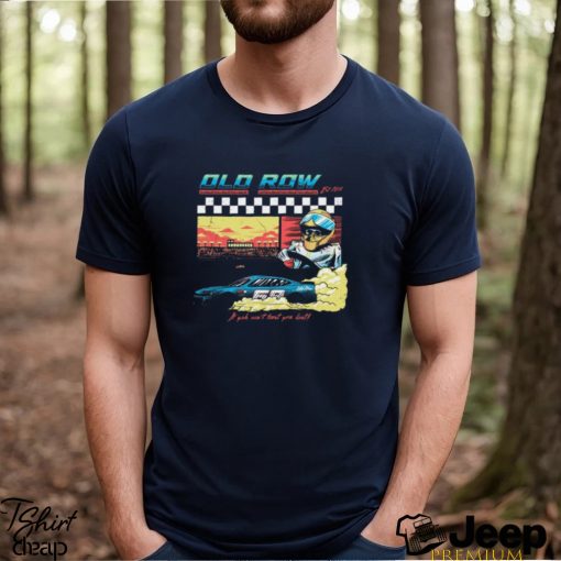 Old row race car pocket shirt