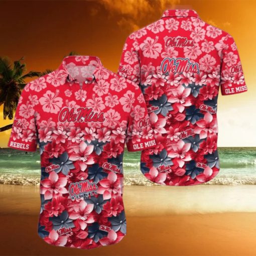 Ole Miss Rebels NCAA2 Hawaiian Shirt Trending Summer