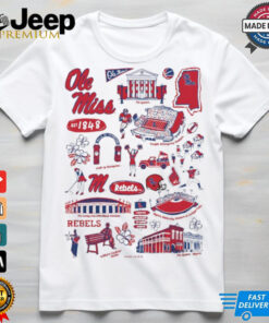Ole Miss Rebels Vive La Fete Impressions Artwork shirt
