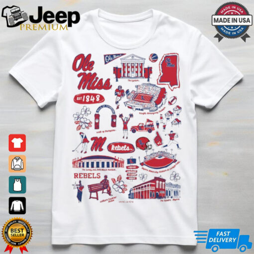Ole Miss Rebels Vive La Fete Impressions Artwork shirt