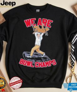 Ole Miss Rebels we are Bowl Champs shirt