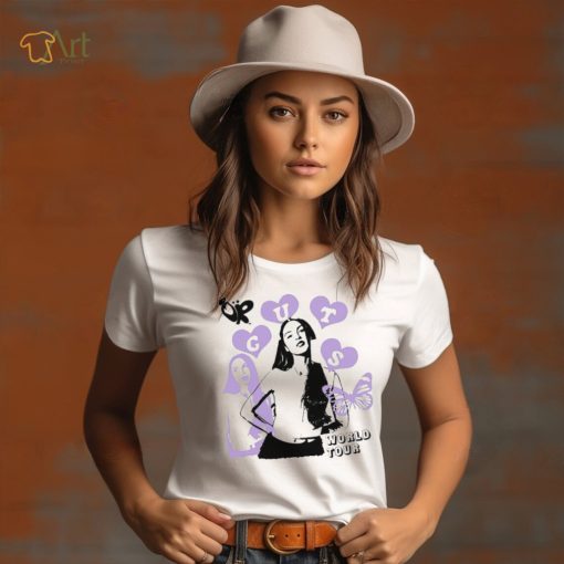 Olivia Rodrigo spill ur guts boyfriend fit girls world tour shirt