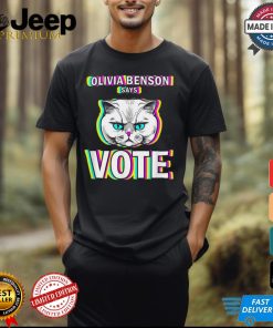 Olivia benson says vote T shirt