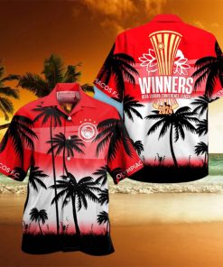 Olympiakos 2024 UEFA Europa Conference League Winners Hawaiian Shirt