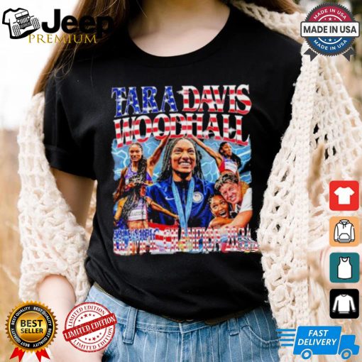 Olympic Games Tara Davis Champion Olympique 2024 T shirt