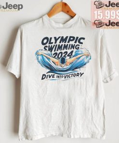 Olympic swimming 2024 dive into victory shirt