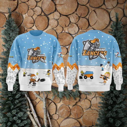 Omaha Lancers x Peanuts & Snoopy Limited Edition Sweater