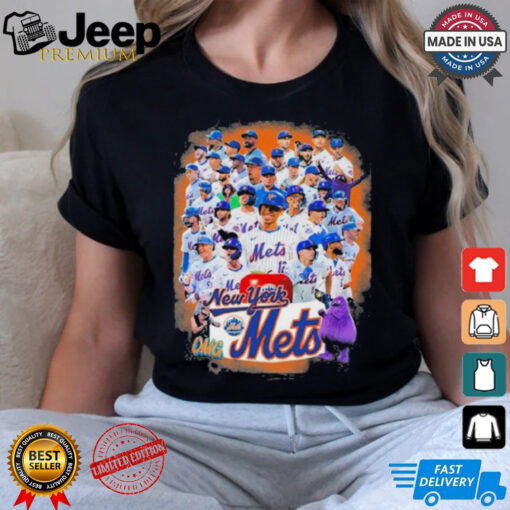 Omg New York Mets Team Player Football Shirt