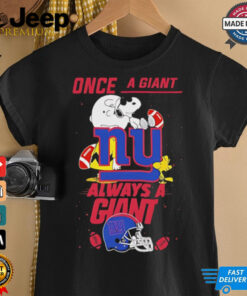 Once A Giant Always A Giant Cute Snoopy shirt