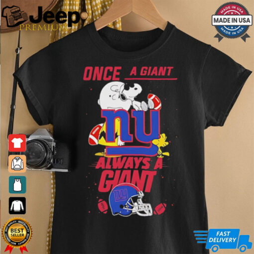 Once A Giant Always A Giant Cute Snoopy shirt