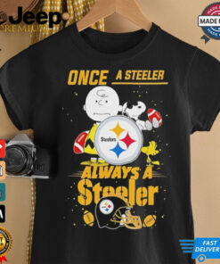 Once A Steeler Always A Steeler Cute Snoopy shirt