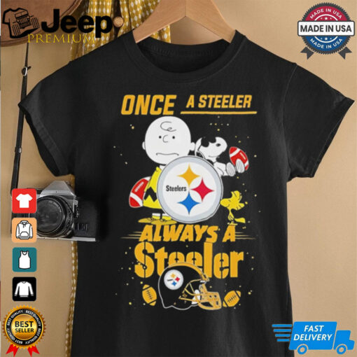 Once A Steeler Always A Steeler Cute Snoopy shirt