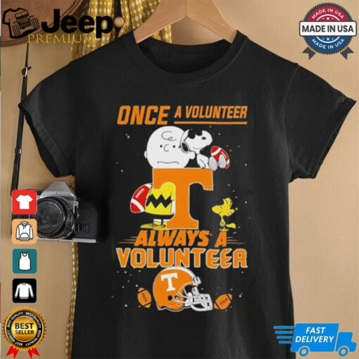 Once A Tennessee Volunteers Always A Tennessee Volunteers Cute Snoopy shirt