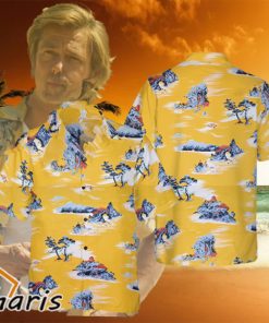 Once Upon A Time In Hollywood Movie Brad Pitt Hawaiian Shirt