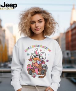 One Boujee Heifer Easter Highland Cow shirt