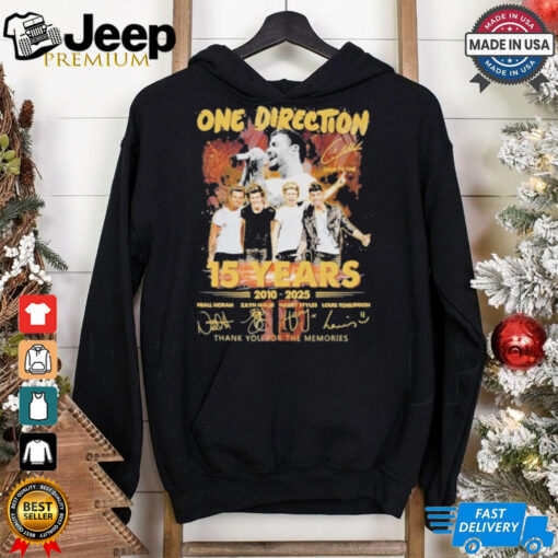 One Direction Liam Payne 15 Years 2010 2025 Thank You For The Memories T Shirt